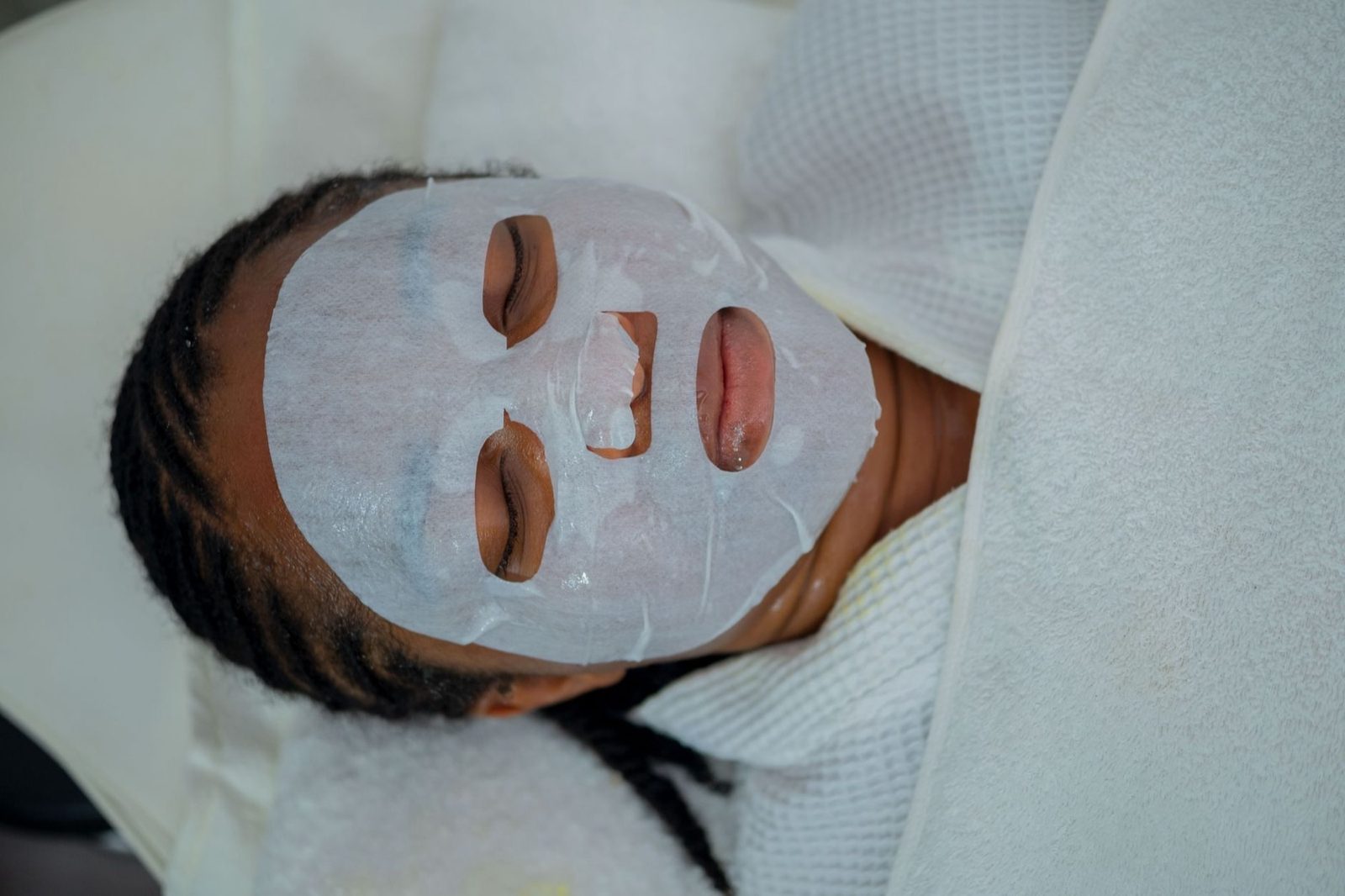 Signature facial with LED light therapy